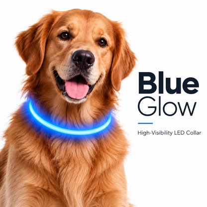 GlowGuard LED Dog Collar